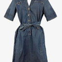 Jag Classic Denim Mini Dress Size 6 by SwapUp-Online Second Hand Store-Online Thrift Store