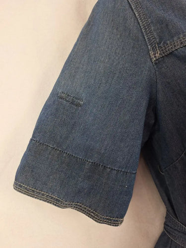 Jag Classic Denim Mini Dress Size 6 by SwapUp-Online Second Hand Store-Online Thrift Store