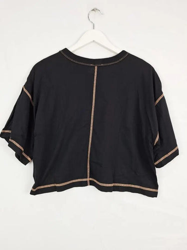 Jag Loose Contrast stitch T-shirt Size L by SwapUp-Online Second Hand Store-Online Thrift Store