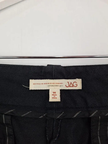 Jag Navy Buckled Everyday Shorts Size 14 by SwapUp-Online Second Hand Store-Online Thrift Store
