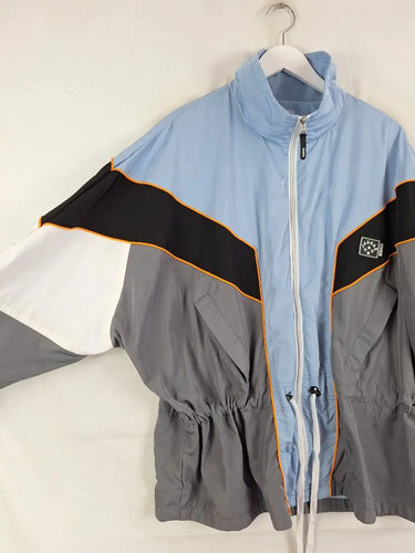 Jaggad Colour Block Logo Sports Jacket Size XXXL by SwapUp-Online Second Hand Store-Online Thrift Store