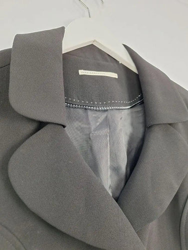 Jane Lamerton Rounded Collar Single Breasted Office Blazer Size 10 by SwapUp-Online Second Hand Store-Online Thrift Store