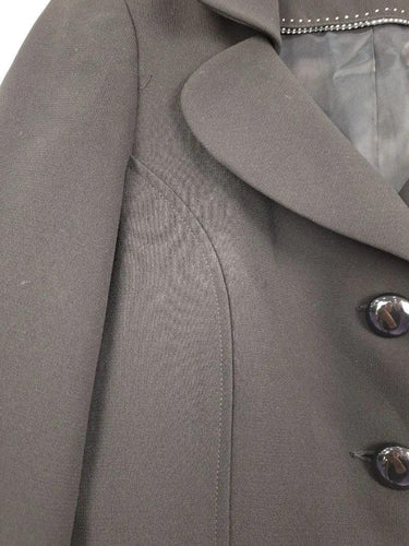 Jane Lamerton Rounded Collar Single Breasted Office Blazer Size 10 by SwapUp-Online Second Hand Store-Online Thrift Store