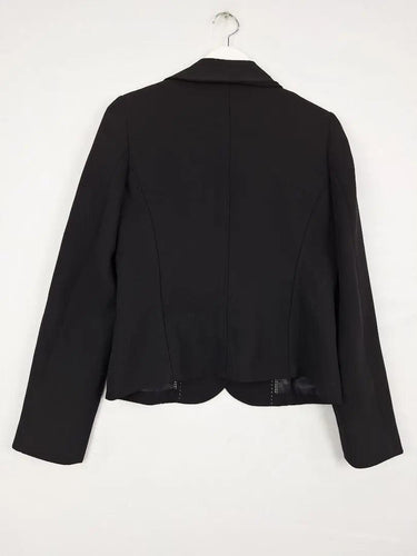 Jane Lamerton Rounded Collar Single Breasted Office Blazer Size 10 by SwapUp-Online Second Hand Store-Online Thrift Store