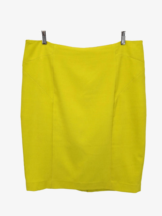 Jane Lamerton Splice Panelled Pencil Mini Skirt Size 16 by SwapUp-Online Second Hand Store-Online Thrift Store