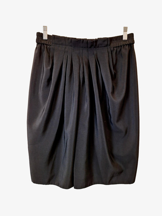 Jayson Bunsdon Pleated Elasticated Waist Mini Skirt Size 12 by SwapUp-Online Second Hand Store-Online Thrift Store
