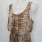 Jendi Animal Print Midi Dress Size 12 by SwapUp-Online Second Hand Store-Online Thrift Store