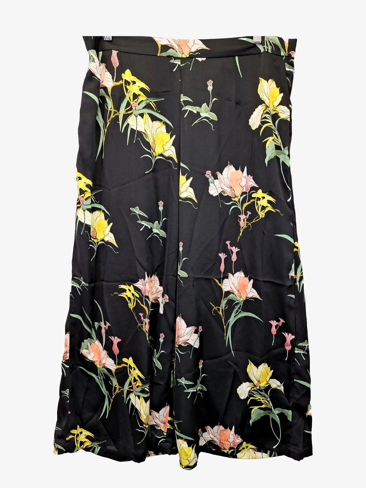 Jendi Evening Floral Wide Leg Pants Size 16 by SwapUp-Online Second Hand Store-Online Thrift Store