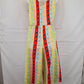 Jericho Road Fruity V Neck Wide Leg Jumpsuit Size 8 by SwapUp-Online Second Hand Store-Online Thrift Store