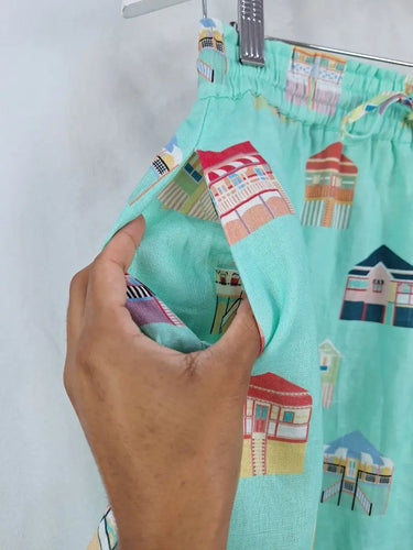 Jericho Road Mint Holiday House Mini Skirt Size 10 by SwapUp-Online Second Hand Store-Online Thrift Store