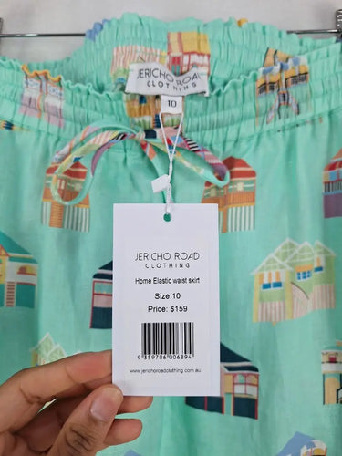 Jericho Road Mint Holiday House Mini Skirt Size 10 by SwapUp-Online Second Hand Store-Online Thrift Store