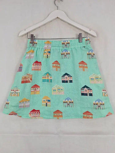 Jericho Road Mint Holiday House Mini Skirt Size 10 by SwapUp-Online Second Hand Store-Online Thrift Store