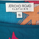 Jericho Road Teal Under The Sea Boxy Top Size 16 by SwapUp-Online Second Hand Store-Online Thrift Store