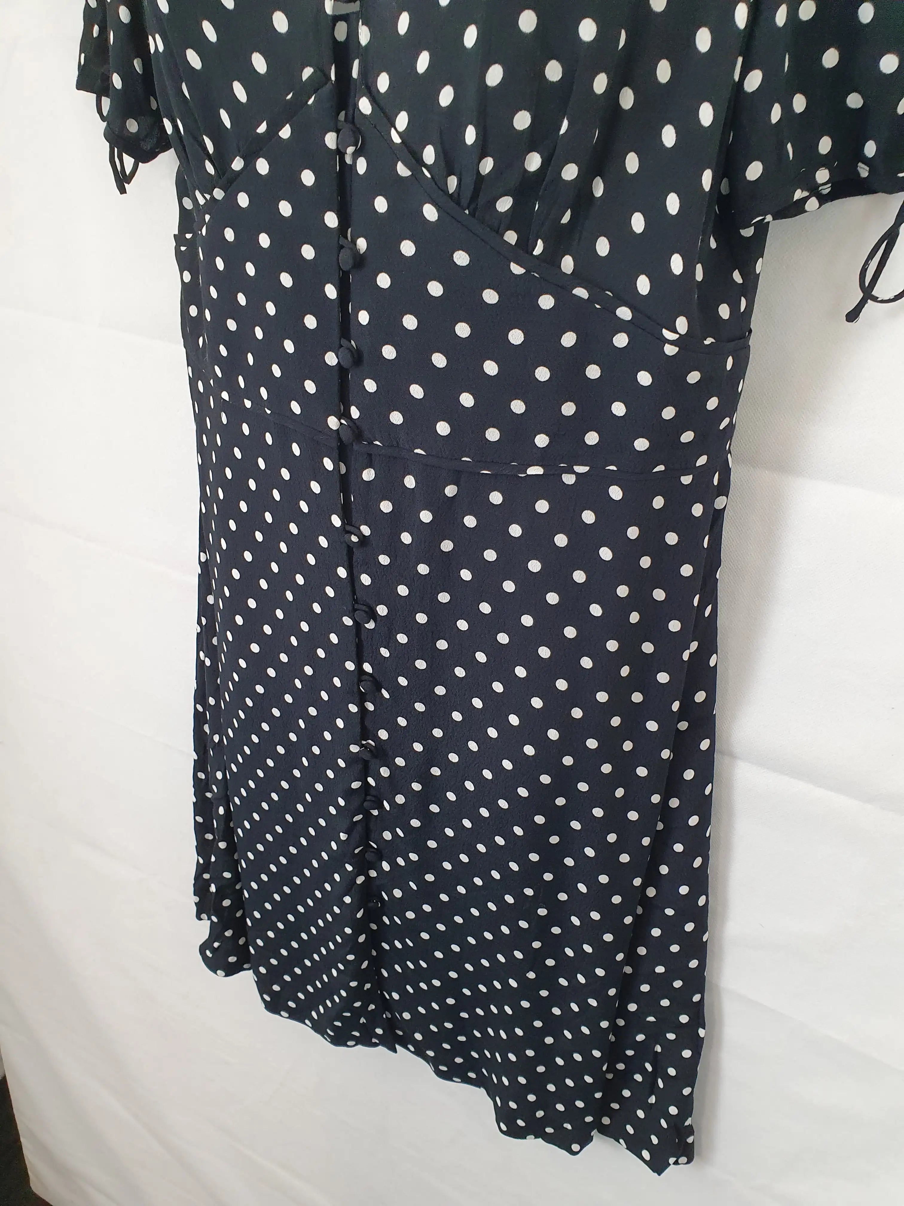 Jigsaw polka best sale dot dress