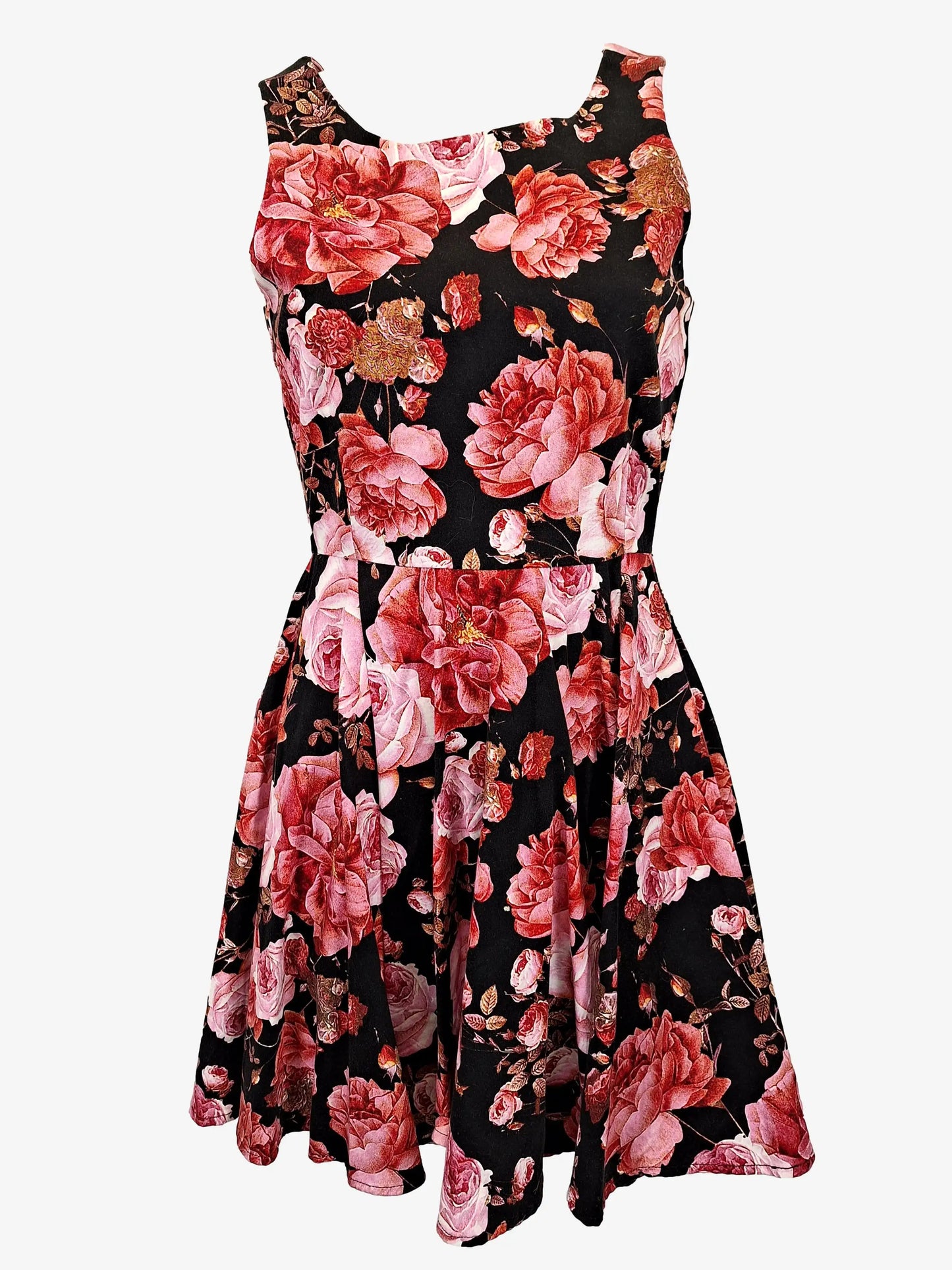Jorge Floral Cocktail Midi Dress Size 8 by SwapUp-Online Second Hand Store-Online Thrift Store