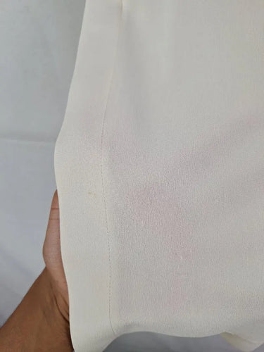 Joseph Raw Hem Side Split Silk Top Size 12 by SwapUp-Online Second Hand Store-Online Thrift Store