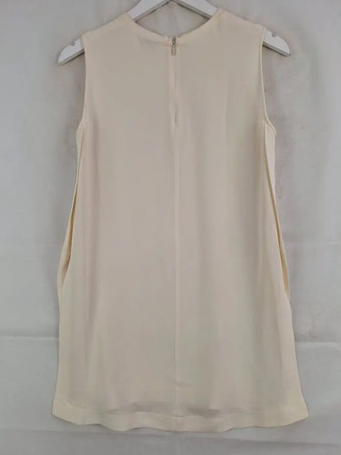 Joseph Raw Hem Side Split Silk Top Size 12 by SwapUp-Online Second Hand Store-Online Thrift Store
