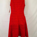 Joseph Ribkoff Cherry Geo Cut Out Skater Dress Size 12 by SwapUp-Online Second Hand Store-Online Thrift Store