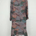 Jump Autumnal Fan Print Mini Dress Size 10 by SwapUp-Online Second Hand Store-Online Thrift Store