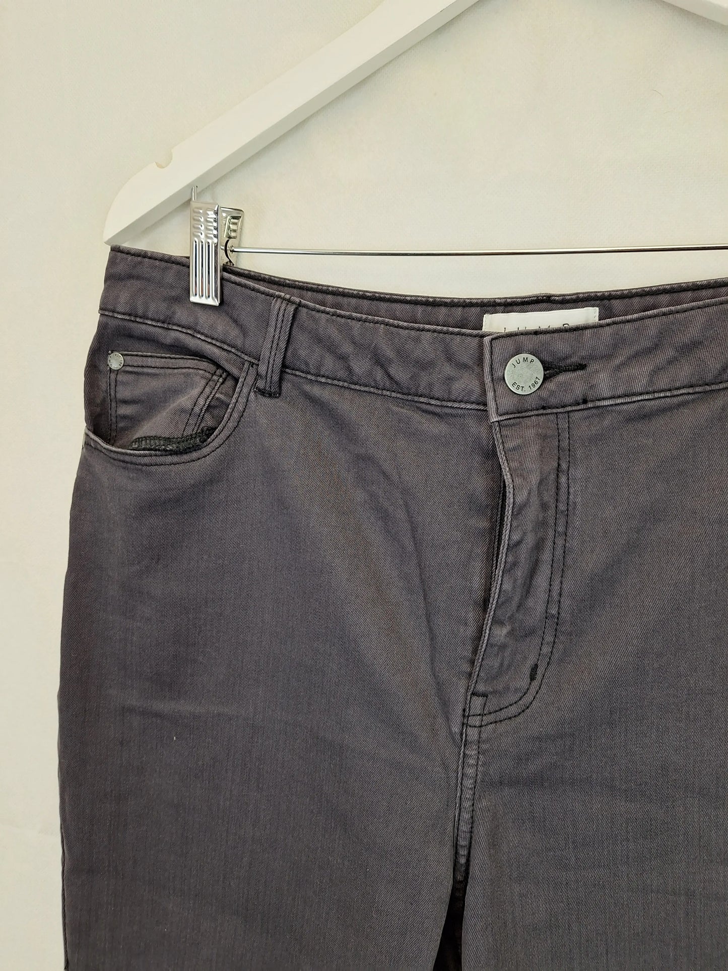 Jump Chalk Denim Jeans Size 16 by SwapUp-Online Second Hand Store-Online Thrift Store