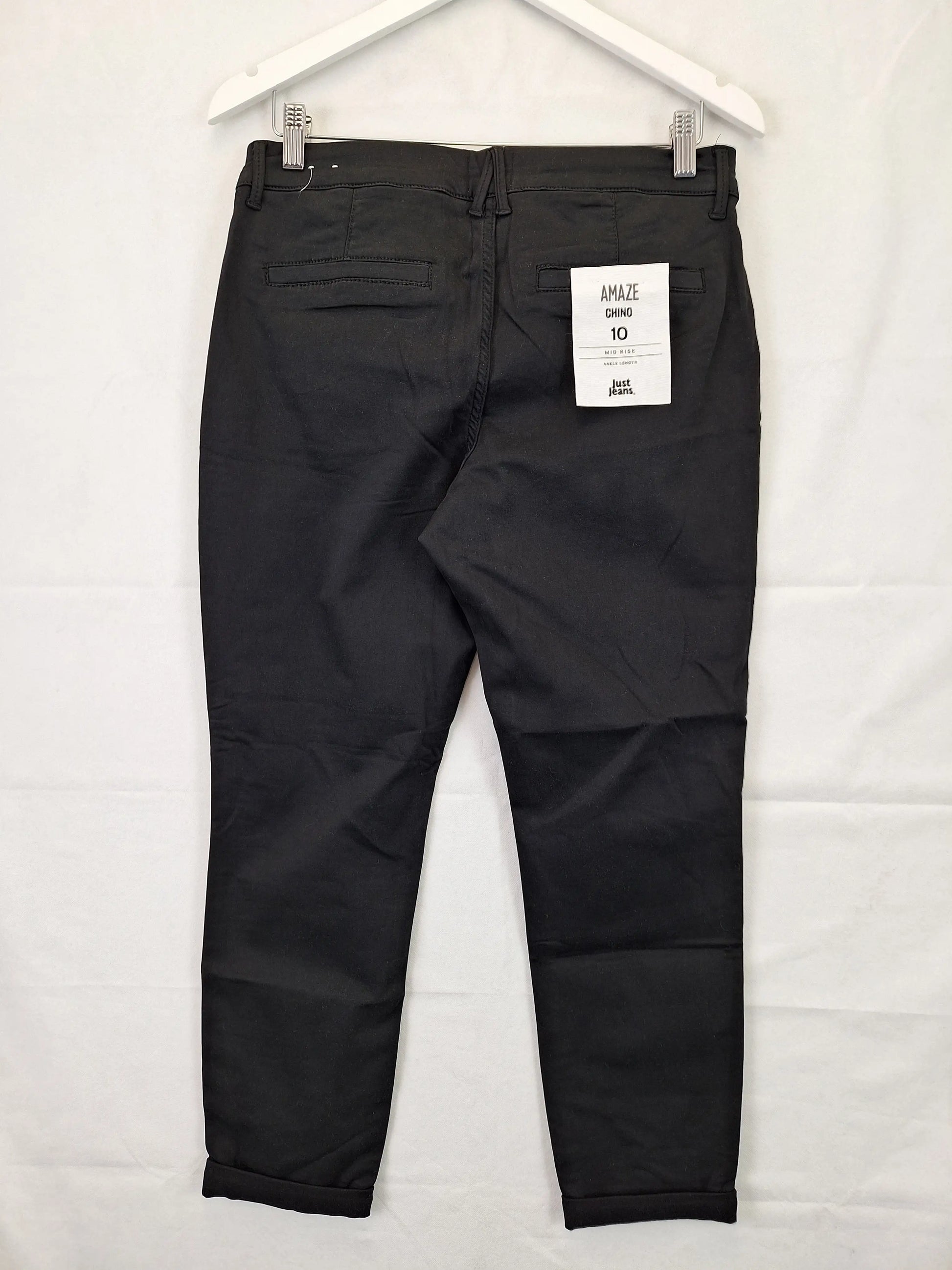 Just Jeans Chino Mid Rise Ankle Length Denim Jeans Size 10 – SwapUp
