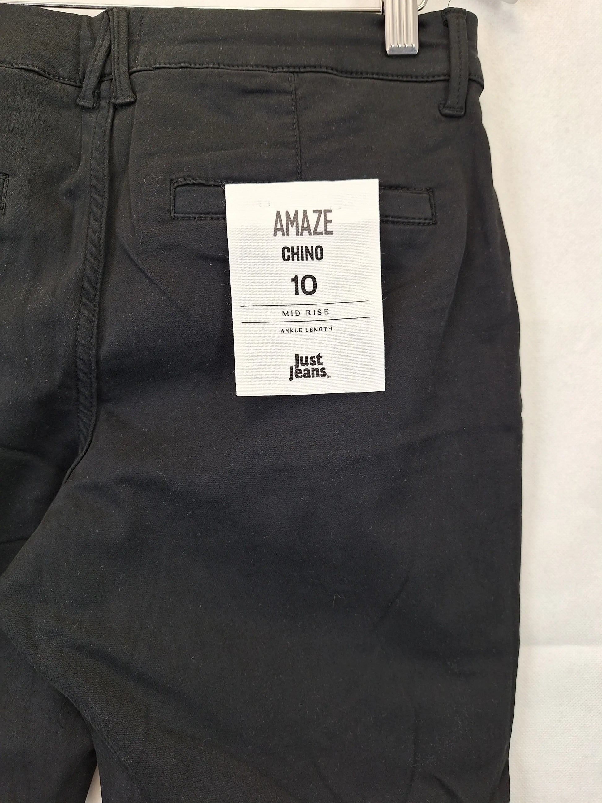 Just Jeans Chino Mid Rise Ankle Length Denim Jeans Size 10 – SwapUp