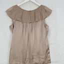 Kachel Layered Silk Ruffle Top Size 10 by SwapUp-Online Second Hand Store-Online Thrift Store