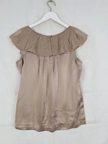 Kachel Layered Silk Ruffle Top Size 10 by SwapUp-Online Second Hand Store-Online Thrift Store