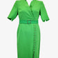 Karen Millen Compact Stretch Lace Up Midi Dress Size 12 by SwapUp-Online Second Hand Store-Online Thrift Store