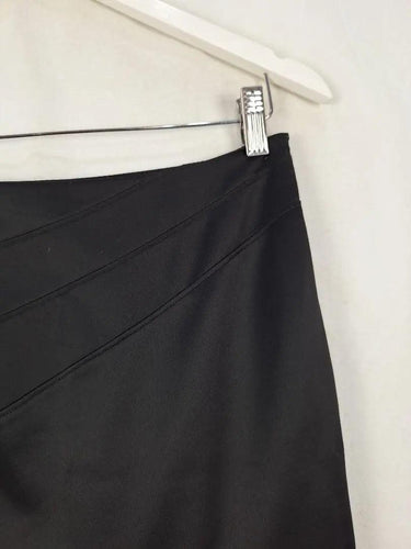 Karen Millen Rosy Detail Satin Mini Skirt Size 8 by SwapUp-Online Second Hand Store-Online Thrift Store
