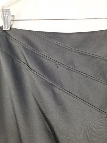 Karen Millen Rosy Detail Satin Mini Skirt Size 8 by SwapUp-Online Second Hand Store-Online Thrift Store
