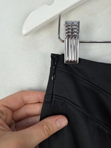 Karen Millen Rosy Detail Satin Mini Skirt Size 8 by SwapUp-Online Second Hand Store-Online Thrift Store