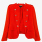 Karen Millen Tangerine Military Style Blazer Size 18 by SwapUp-Online Second Hand Store-Online Thrift Store