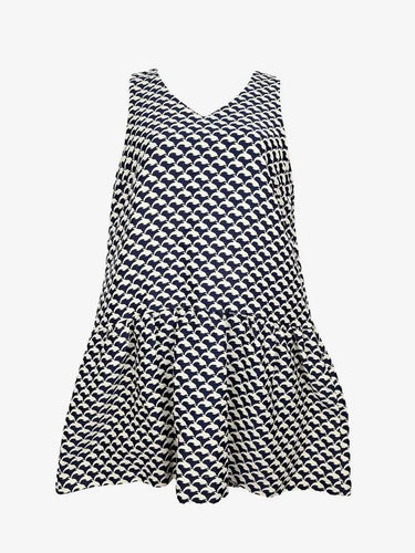 Karen Walker Jacquard Dolphin Frill Mini Dress Size 12 by SwapUp-Online Second Hand Store-Online Thrift Store