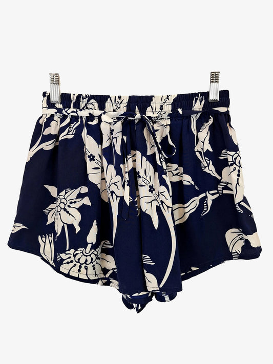 Karen Walker Tropical Summer Silk Shorts Size 8 by SwapUp-Online Second Hand Store-Online Thrift Store