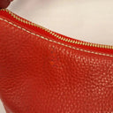 Kate Spade Crimson Pebble Leather Feature Stitch Handbag Size None by SwapUp-Online Second Hand Store-Online Thrift Store
