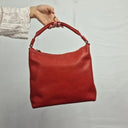 Kate Spade Crimson Pebble Leather Feature Stitch Handbag Size None by SwapUp-Online Second Hand Store-Online Thrift Store