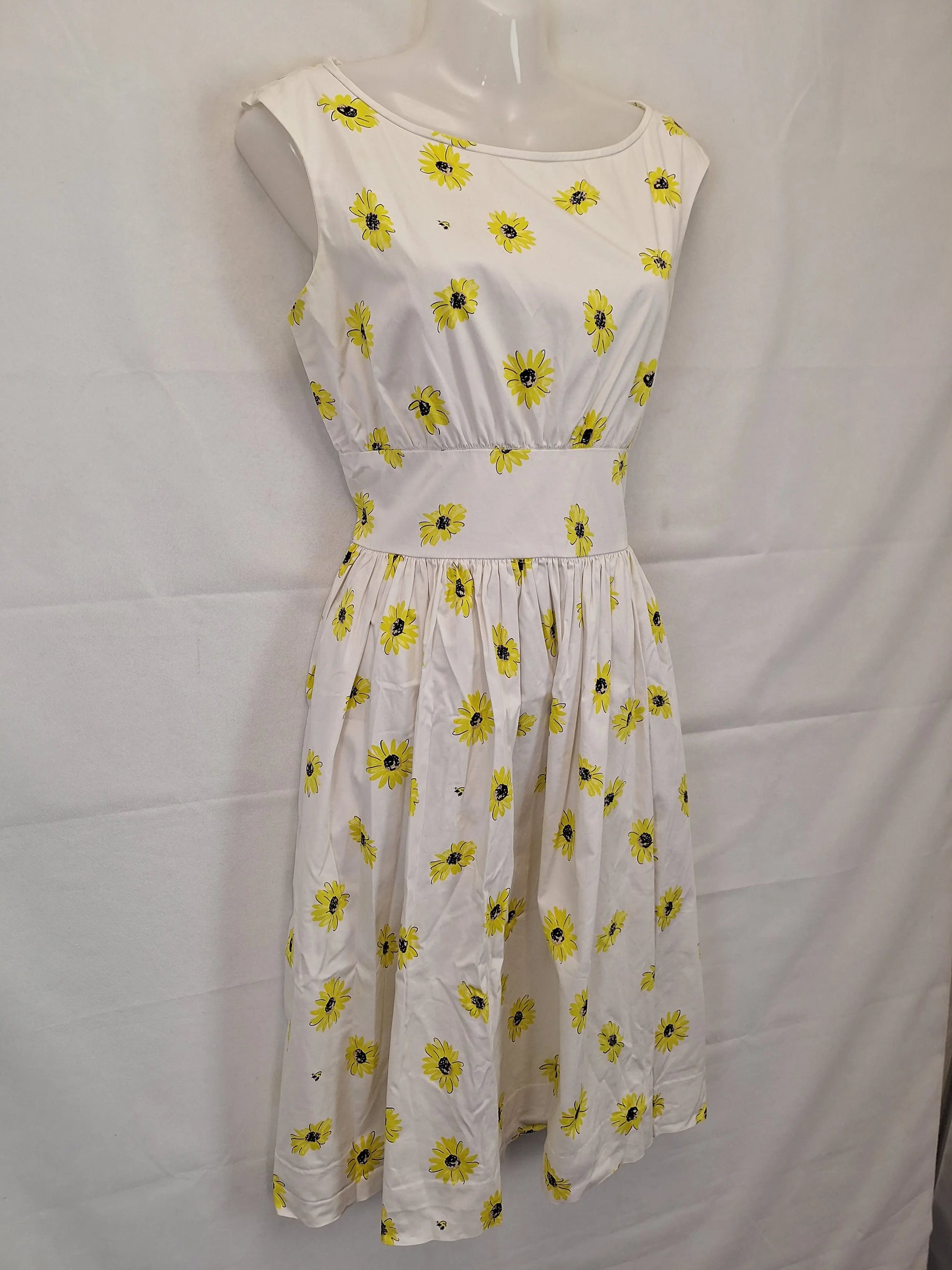 Kate Spade Daisy Summer Essential Midi Dress Size 12 by SwapUp-Online Second Hand Store-Online Thrift Store