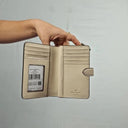 Kate Spade Flower Medium Compact Bifold Wallet Wallet Size None by SwapUp-Online Second Hand Store-Online Thrift Store