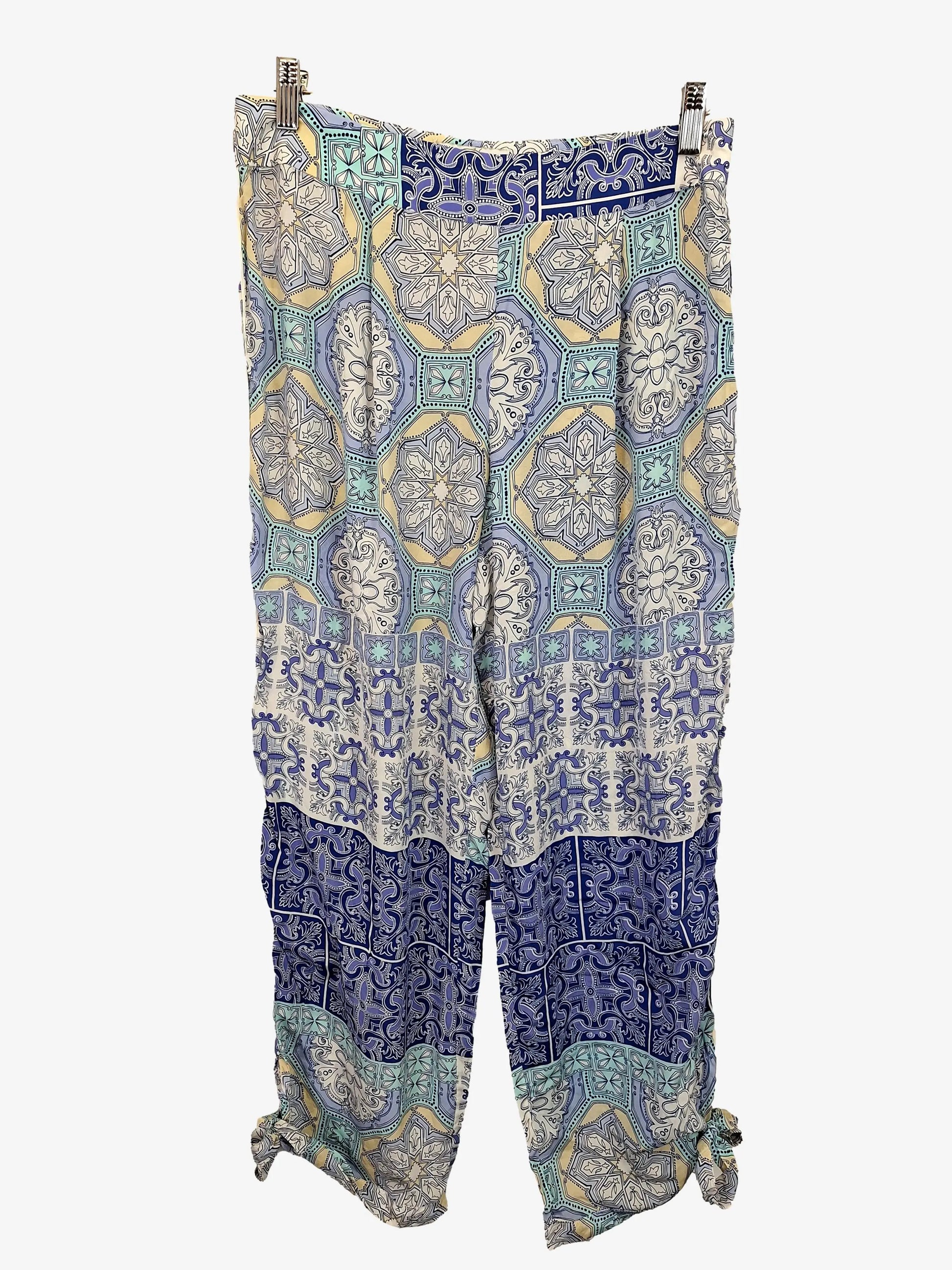 Katherine Boho Loose Pants Size 10 by SwapUp-Online Second Hand Store-Online Thrift Store