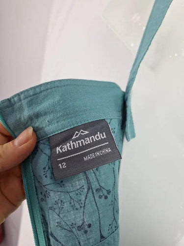 Kathmandu Everyday Teal Lose Dress Size 12 by SwapUp-Online Second Hand Store-Online Thrift Store