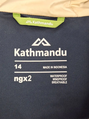 Kathmandu Navy Stockton Insulated Longline Jacket Size 14 by SwapUp-Online Second Hand Store-Online Thrift Store