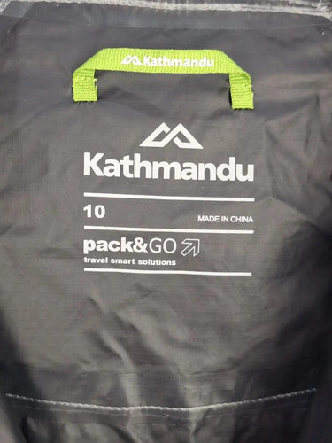 Kathmandu Pack & Go Raincoat Jacket Size 10 by SwapUp-Online Second Hand Store-Online Thrift Store