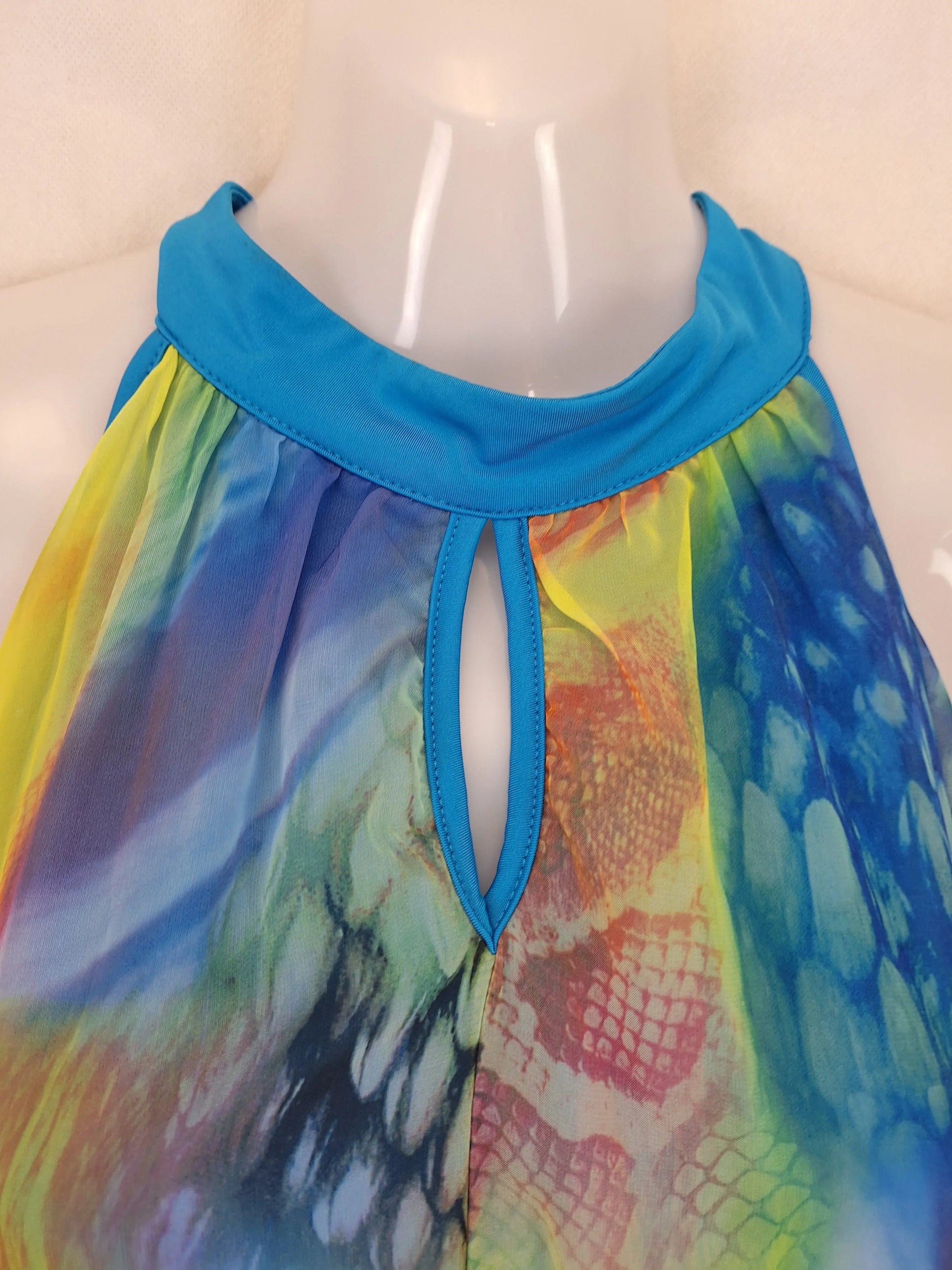 Katies Halter Neck Hi Low  Dress Size 12 by SwapUp-Online Second Hand Store-Online Thrift Store