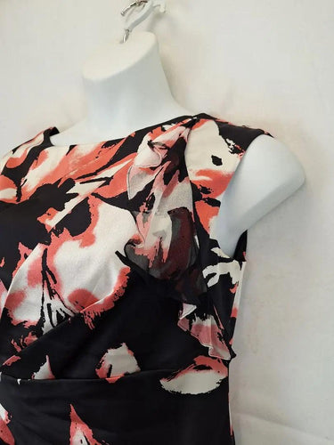 Kay Unger Elegant Satin Evening Mini Dress Size 12 by SwapUp-Online Second Hand Store-Online Thrift Store