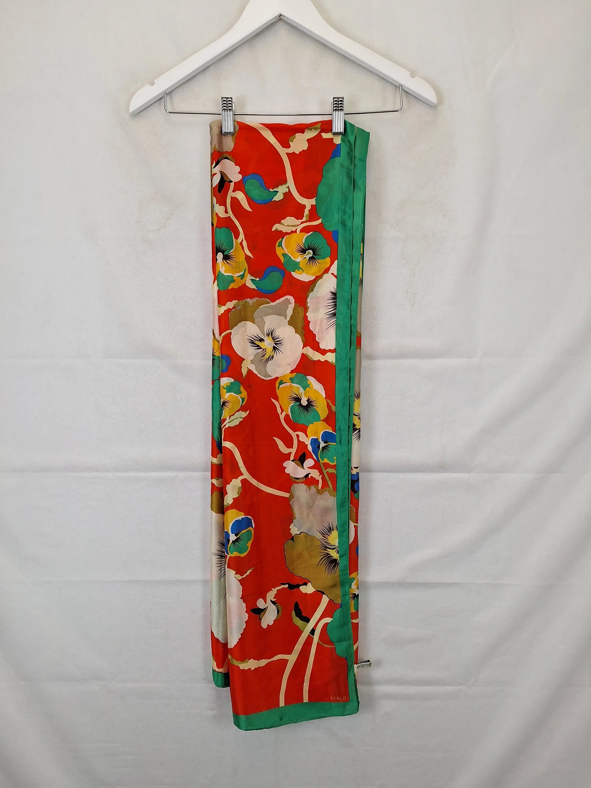 Kenzo  Floral  Scarf Size OSFA by SwapUp-Online Second Hand Store-Online Thrift Store