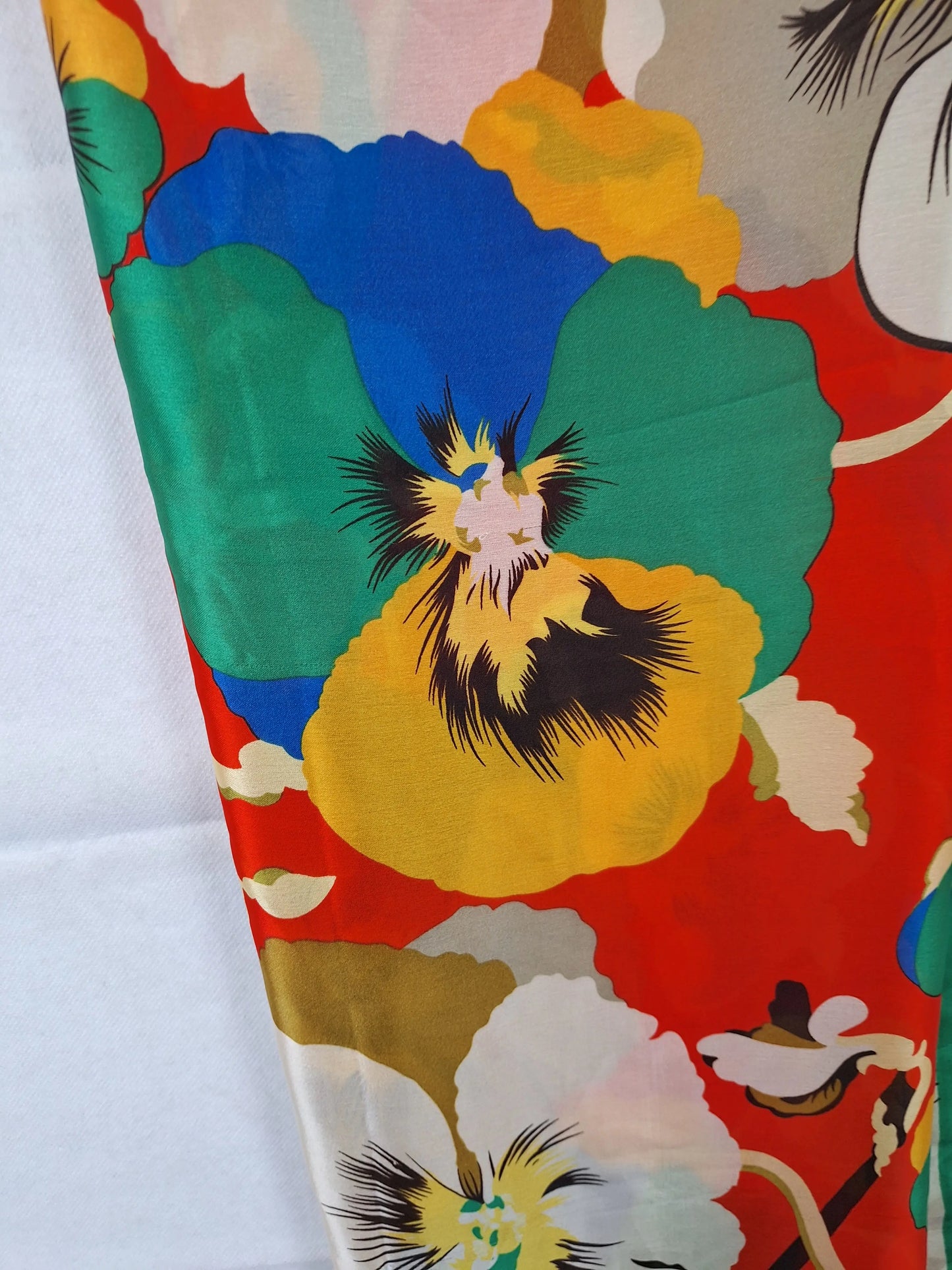 Kenzo  Floral  Scarf Size OSFA by SwapUp-Online Second Hand Store-Online Thrift Store