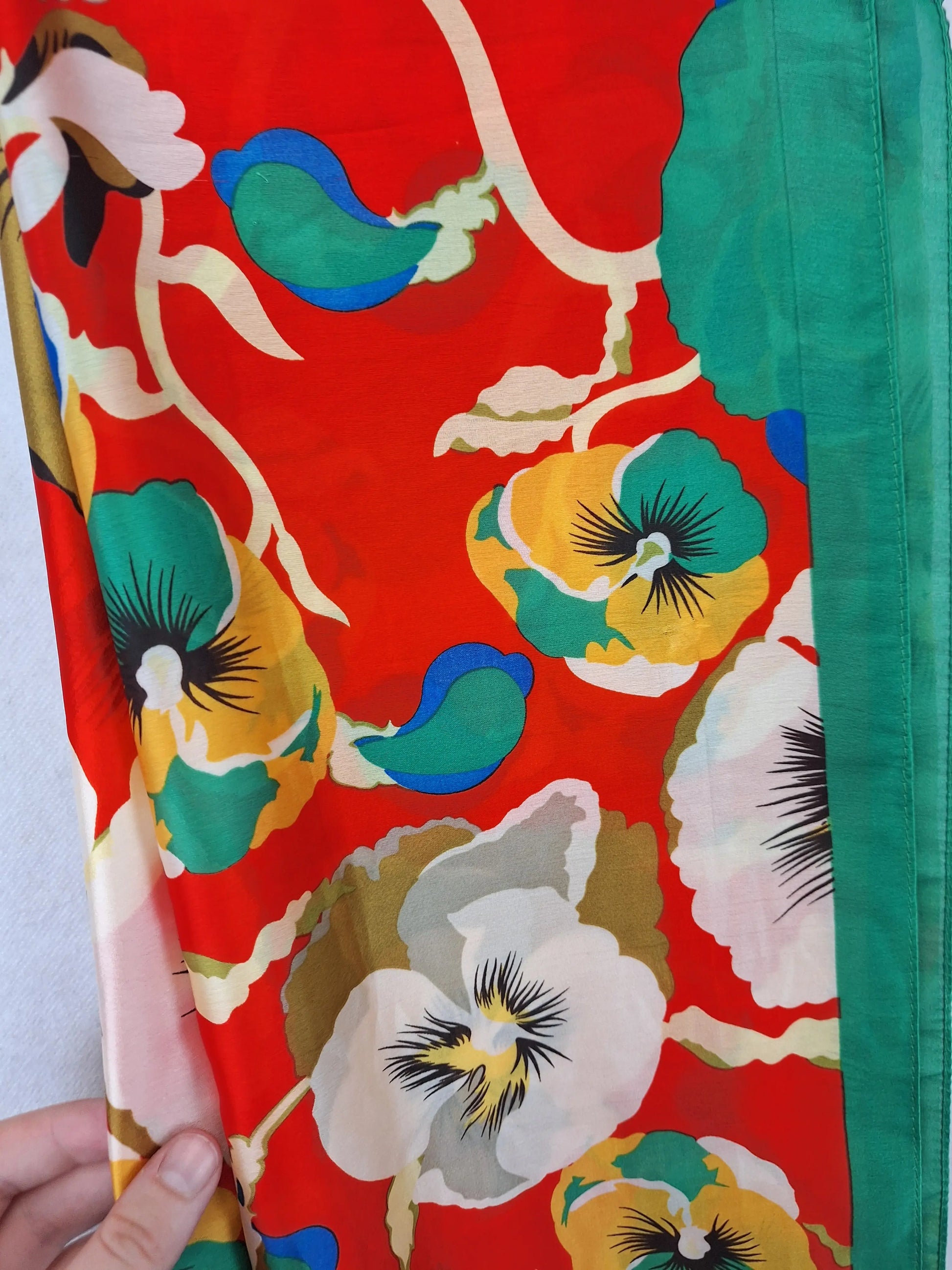 Kenzo  Floral  Scarf Size OSFA by SwapUp-Online Second Hand Store-Online Thrift Store