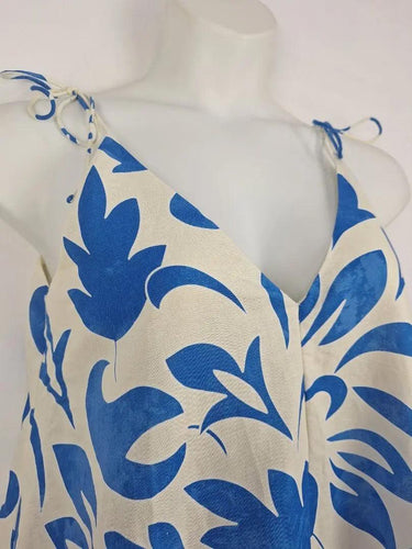 Kinney Classy Flared Linen Dress Size M by SwapUp-Online Second Hand Store-Online Thrift Store