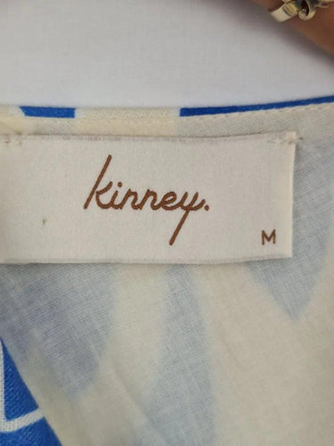 Kinney Classy Flared Linen Dress Size M by SwapUp-Online Second Hand Store-Online Thrift Store